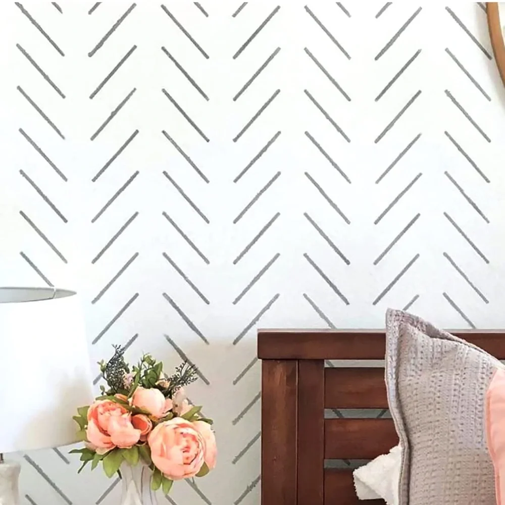 NEW Stencil | Large 2 Piece | DIY Painting Wall Art | Accent Wall